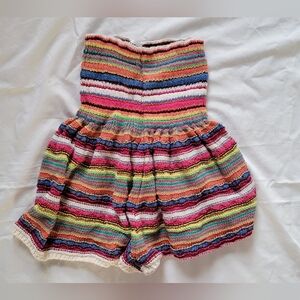 Zara Colorful Striped Women's Shorts Skorts
